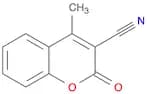 2H-1-Benzopyran-3-carbonitrile, 4-methyl-2-oxo-