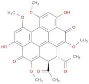 Benzo[ghi]perylene-4,11-dione, 1,2-diacetyl-1,2-dihydro-5,10-dihydroxy-3,7,8,12-tetramethoxy-, (1R…