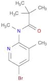 5-Bromo-3-methyl-2-(methyl-pivaloylamino)pyridine