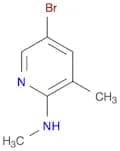 2-Pyridinamine, 5-bromo-N,3-dimethyl-
