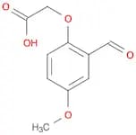 Acetic acid, 2-(2-formyl-4-methoxyphenoxy)-