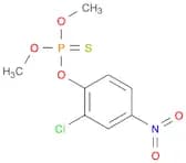 Phosphorothioic acid, O-(2-chloro-4-nitrophenyl) O,O-dimethyl ester
