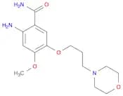 Benzamide, 2-amino-4-methoxy-5-[3-(4-morpholinyl)propoxy]-