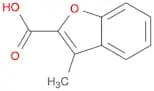 2-Benzofurancarboxylic acid, 3-methyl-