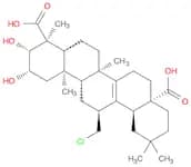 27-Norolean-13-ene-23,28-dioic acid, 12-(chloromethyl)-2,3-dihydroxy-, (2β,3β,4α,12α)-