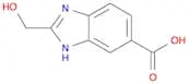 1H-Benzimidazole-6-carboxylic acid, 2-(hydroxymethyl)-