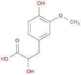 2-hydroxy-3-(4-hydroxy-3-methoxyphenyl)propanoic acid