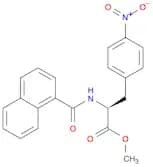 L-Phenylalanine, N-(1-naphthalenylcarbonyl)-4-nitro-, methyl ester