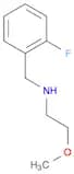 [(2-fluorophenyl)methyl](2-methoxyethyl)amine