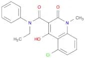 3-Quinolinecarboxamide, 5-chloro-N-ethyl-1,2-dihydro-4-hydroxy-1-methyl-2-oxo-N-phenyl-