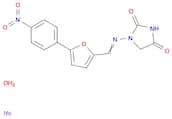 sodium 1-[(E)-{[5-(4-nitrophenyl)furan-2-yl]methylidene}amino]-4-oxo-4,5-dihydro-1H-imidazol-2-ola…