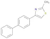 4-(4-Biphenylyl)-2-methylthiazole