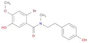 2-Bromo-5-hydroxy-N-(4-hydroxyphenethyl)-4-methoxy-N-methylbenzamide