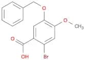 2-Bromo-4-methoxy-5-(phenylmethoxy)benzoic acid