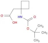 2-(1-([(tert-Butoxy)carbonyl]amino)cyclobutyl)acetic acid