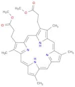 21H,23H-Porphine-2,18-dipropanoic acid, 3,7,12,17-tetramethyl-, 2,18-dimethyl ester