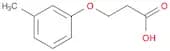 Propanoic acid, 3-(3-methylphenoxy)-
