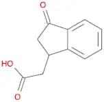 2-(3-Oxo-2,3-dihydro-1H-inden-1-yl)acetic acid