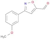 3-(3-Methoxy-phenyl)-isoxazole-5-carbaldehyde