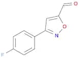 5-Isoxazolecarboxaldehyde, 3-(4-fluorophenyl)-