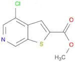 Thieno[2,3-c]pyridine-2-carboxylic acid, 4-chloro-, methyl ester