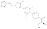 2-Oxazolidinone, 3-[4-[1-[(2S)-2,3-dihydroxy-1-oxopropyl]-1,2,3,6-tetrahydro-4-pyridinyl]-3,5-difl…