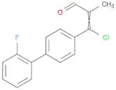 2-Propenal, 3-chloro-3-(2'-fluoro[1,1'-biphenyl]-4-yl)-2-methyl-