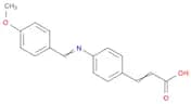 (Z)-3-(4-{[(Z)-(4-methoxyphenyl)methylidene]amino}phenyl)-2-propenoic acid