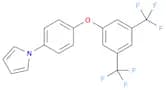 1H-Pyrrole, 1-[4-[3,5-bis(trifluoromethyl)phenoxy]phenyl]-