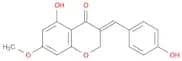 5-Hydroxy-7-methoxy-3-(4-hydroxybenzylidene)chroman-4-one