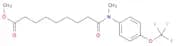 Nonanoic acid, 9-[methyl[4-(trifluoromethoxy)phenyl]amino]-9-oxo-, methyl ester