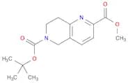 1,6-Naphthyridine-2,6(5H)-dicarboxylic acid, 7,8-dihydro-, 6-(1,1-dimethylethyl) 2-methyl ester