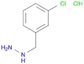 Hydrazine, [(3-chlorophenyl)methyl]-, hydrochloride (1:1)