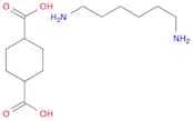 1,4-Cyclohexanedicarboxylic acid, compd. with 1,6-hexanediamine (1:1)
