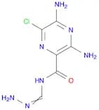 2-Pyrazinecarboxamide, 3,5-diamino-N-(aminoiminomethyl)-6-chloro-