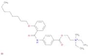 Ethanaminium, N,N-diethyl-N-methyl-2-[[4-[[2-(octyloxy)benzoyl]amino]benzoyl]oxy]-, bromide (1:1)