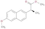 2-Naphthaleneacetic acid, 6-methoxy-α-methyl-, methyl ester, (αS)-