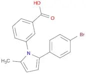 Benzoic acid, 3-[2-(4-bromophenyl)-5-methyl-1H-pyrrol-1-yl]-