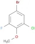 Benzene, 5-bromo-1-chloro-3-fluoro-2-methoxy-