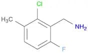 (2-Chloro-6-fluoro-3-methylphenyl)methanamine