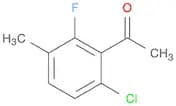 1-(6-Chloro-2-fluoro-3-methylphenyl)ethanone