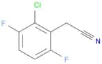 2-(2-chloro-3,6-difluorophenyl)acetonitrile