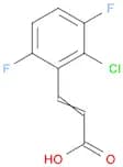 2-CHLORO-3,6-DIFLUOROCINNAMIC ACID