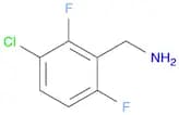 Benzenemethanamine, 3-chloro-2,6-difluoro-
