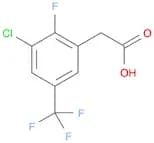 BENZENEACETIC ACID, 3-CHLORO-2-FLUORO-5-(TRIFLUOROMETHYL)-
