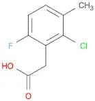 2-Chloro-6-fluoro-3-methylphenylacetic acid