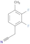 Benzeneacetonitrile, 2,3-difluoro-4-methyl-