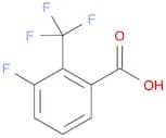 Benzoic acid, 3-fluoro-2-(trifluoromethyl)-