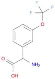 2-amino-2-[3-(trifluoromethoxy)phenyl]acetic acid