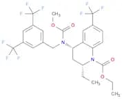 1(2H)-Quinolinecarboxylic acid, 4-[[[3,5-bis(trifluoromethyl)phenyl]methyl](methoxycarbonyl)amino]…
